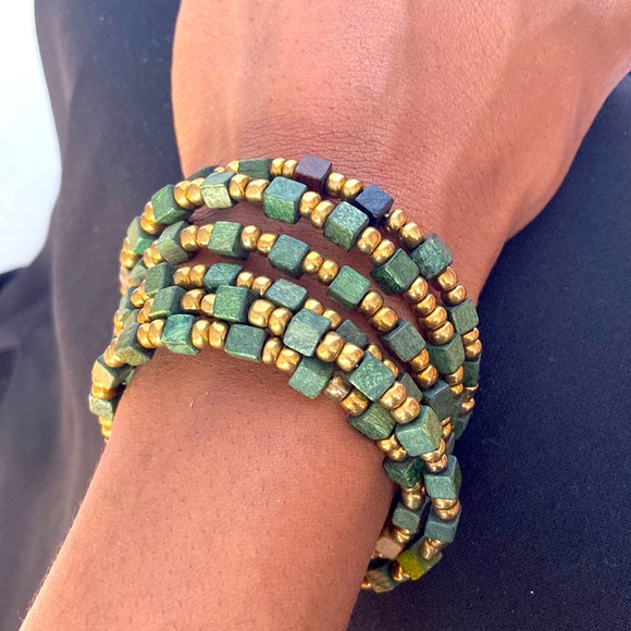 Stack bracelet- one size fits all - Picture 3 of 4